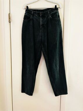 VTG 90s Model Off Duty Minimalist Washed Out Black Denim Capsule Gitano Jeans